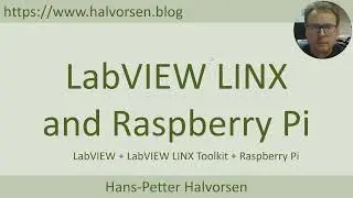 LabVIEW LINX and Raspberry Pi