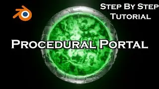 Sci-Fi Animated Portal - Blender Tutorial