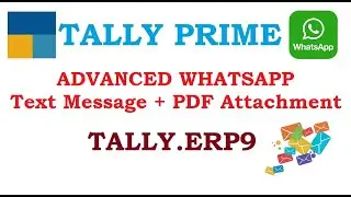 Tally to Whatsapp  | Whatsapp For Tally  | tally whatsapp | Tally Prime WhatsApp  
