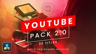 Youtube Toolkit Title Pack for Davinci Resolve