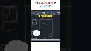 ✨ AREA Calculation in AutoCAD #autocadtutorial #autocadtips #area #autocadtipsandtricks