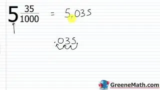 Pre-Algebra Lesson #39 Base 10 Fractions | Decimal Fractions