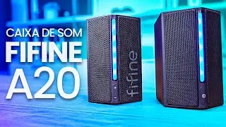 🔉Fifine A20 - Testei a Melhor Caixa de Som Gamer para Pc, TV e Celular