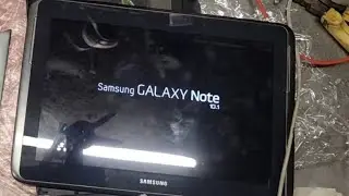 Samsung Note 10.1 Tablet Battery Check Repair and Stuck Samsung Logo