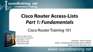 Cisco Router Access-Lists Part 1 (Fundamentals): Cisco Router Training 101