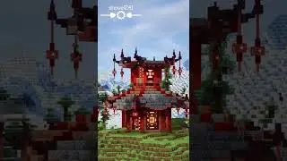 #shorts Minecraft Pagoda Build Idea