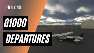 How to Set Up a Departure with a G1000 | ODPs on Glass Cockpit