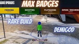 MAX BADGES on a GLASS CLEANING SHOT CREATOR NBA 2K21 NEXT GEN!