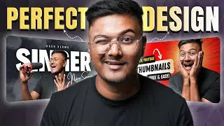 How To Make YouTube Thumbnails (EASY) | YouTube Thumbnail Kaise Banaye 🔥