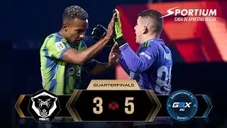 Furia F.C. of O ESTAGIÁRIO and FALCÃO VS G3X FC of GAULES | Full Match Quarterfinals (3-5)