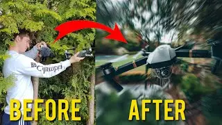 How to FAKE a DRONE CRASH!!