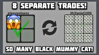 OMG!😱 I GOT A BUNCH OF BLACK MUMMY CATS FOR THIS PET! + BIG GIVEAWAY Adopt Me Roblox