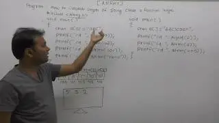 String length in c| String size|Length and size of string|Compare string length and size in c|Prt809