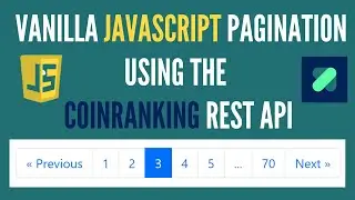 Pagination in Vanilla JavaScript using a REST API