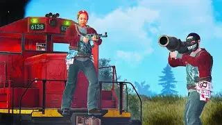 they tried to rocket my train...