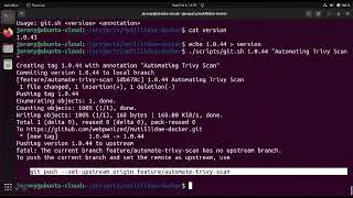 Automating AquaSec Trivy scan with GitHub Action