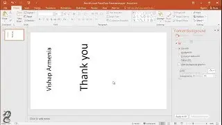 Vertical Text in PowerPoint