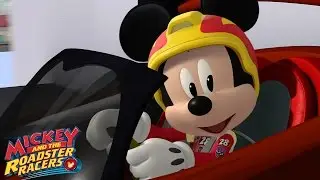 Mickey Mouse and the Roadster Racers Theme Song 🎶 | @disneyjr