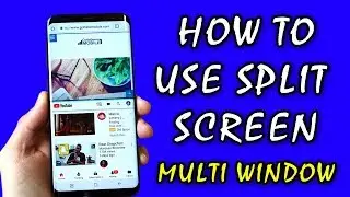 How to Enable Multi window Samsung A50, A80, A70, A30, S10 Plus, A7, A6