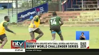 Leaders Kenya grouped with Tonga, Georgia and Portugal in rugby world challenger series