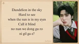 JAEHYUN 'Dandelion' Easy Lyrics