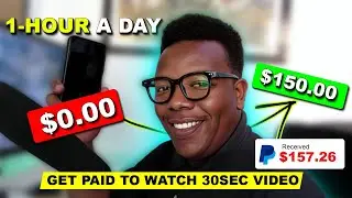 ($150 per Hour) Free Mobile App To Make Money To WATCH VIDEOS and pay via PAYPAL. 2024