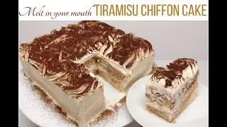 Melt in your mouth TIRAMISU CHIFFON CAKE RECIPE