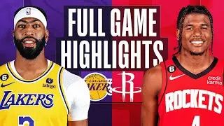 Game Recap: Lakers 134, Rockets 109