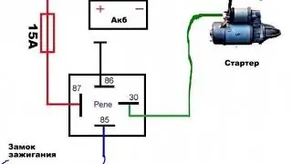 СТАВЛЮ РЕЛЕ СТАРТЕРА ОТ ГАЗЕЛИ НА МОТОЦИКЛ