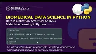 Biomedical Data Science in Python: Data Visualization, Statistical Analysis & Machine Learning