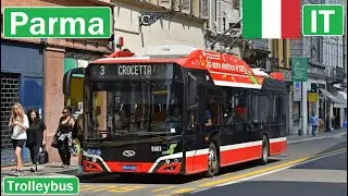 PARMA TROLLEYBUS / Parma filobus 2023 [4K]