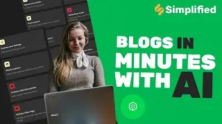 Generate entire blogs, long articles, and essays in minutes with Simplified AI Long Form writer