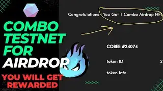 Testing Combo Testnet and Minting Combo Airdrop NFT - Incentivized and Free Testnet Airdrop Today!