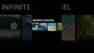 HTML CSS Infinite Carousel