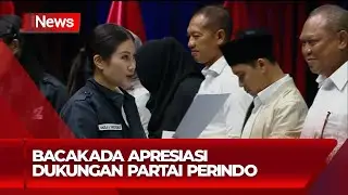 Jelang Pilkada Serentak 2024, Partai Perindo Serahkan 60 Surat Rekomendasi ke Bacakada - iNews Pagi