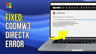 Call of Duty Warzone DirectX Encountered An Unrecoverable Error Fix