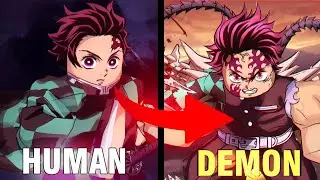 Becoming DEMON KING TANJIRO In This DEMON SLAYER GAME.. |  Project Slayers