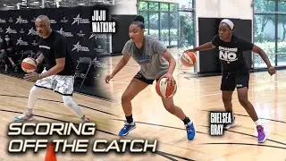 How To Score Off The Catch w/ Juju Watkins and Chelsea Gray