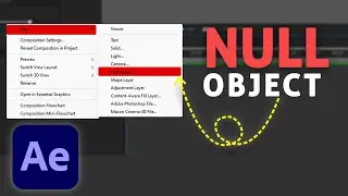 Secret behind Null Object in After Effects