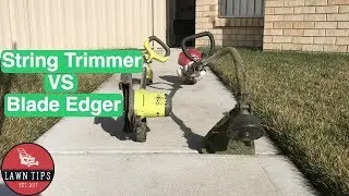 String Trimmer VS Blade Edger