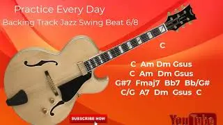 Backing Track Jazz Swing Beat 6/8 Backing track for guitar and keyboards/ Backing tracks jamt racks