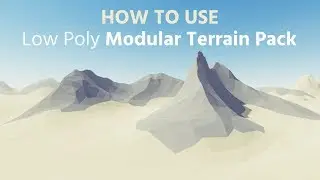 Unity Tutorial: How to Use - Low Poly Modular Terrain Pack