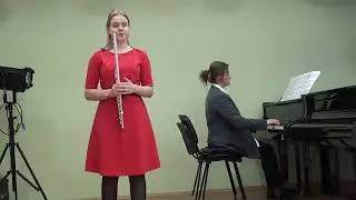 Стебакова Камилла А. Стамиц Концерт Ре мажор для флейты с оркестром 1 часть