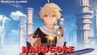 I Tried Beating Genshin Impact on Hardcore Mode - [Full Movie]