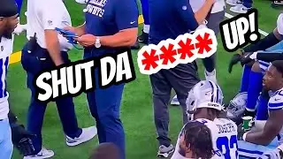 D Law Tells Micah to “Shut Da F*** Up” | #Cowboys Rant After Ravens Loss