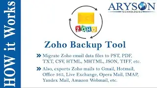 How to Backup Zoho Email using Zoho Backup Tool