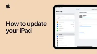 How to update your iPad | Apple Support