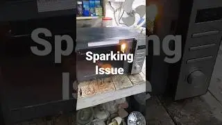 Sparking in Microwave Oven