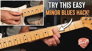 One Finger Minor Blues Chords + Easy Lead Tricks!