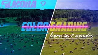 Color grading on filmora 9 is so easy | Wondershare Filmora 9 color grading